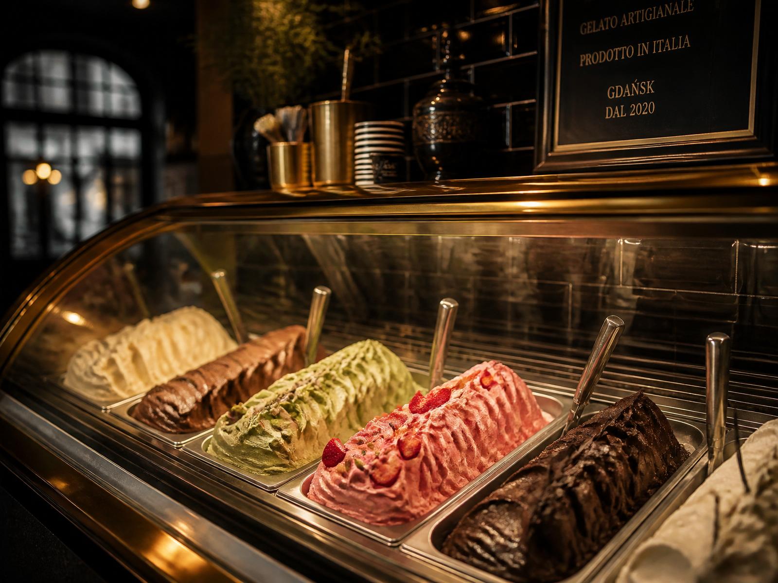 Rzemieślnicze gelato Fresh Gelato Caffe Gdańsk